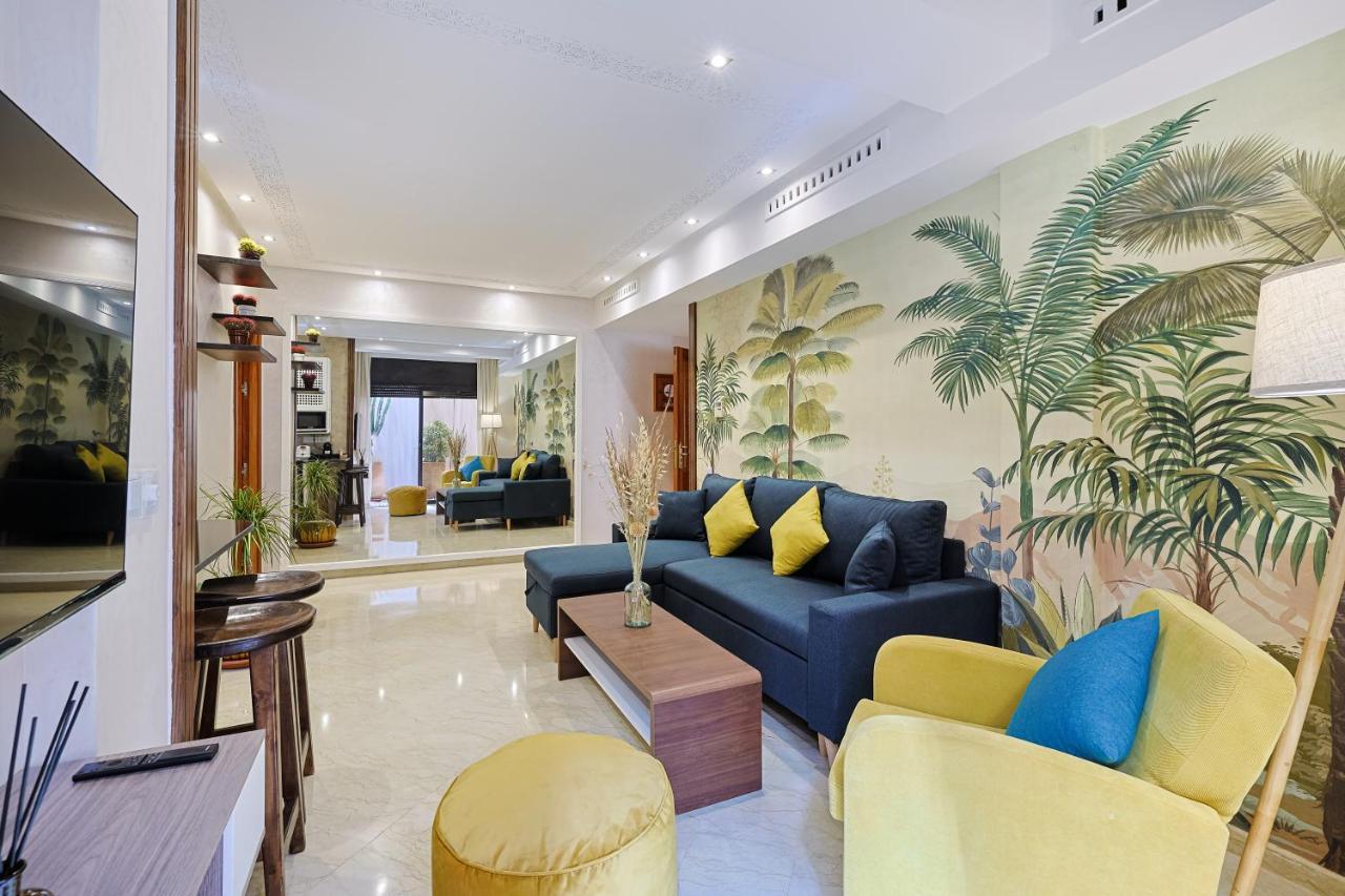 Oasis - Appartement Authentique A Gueliz Marrakesh Ngoại thất bức ảnh