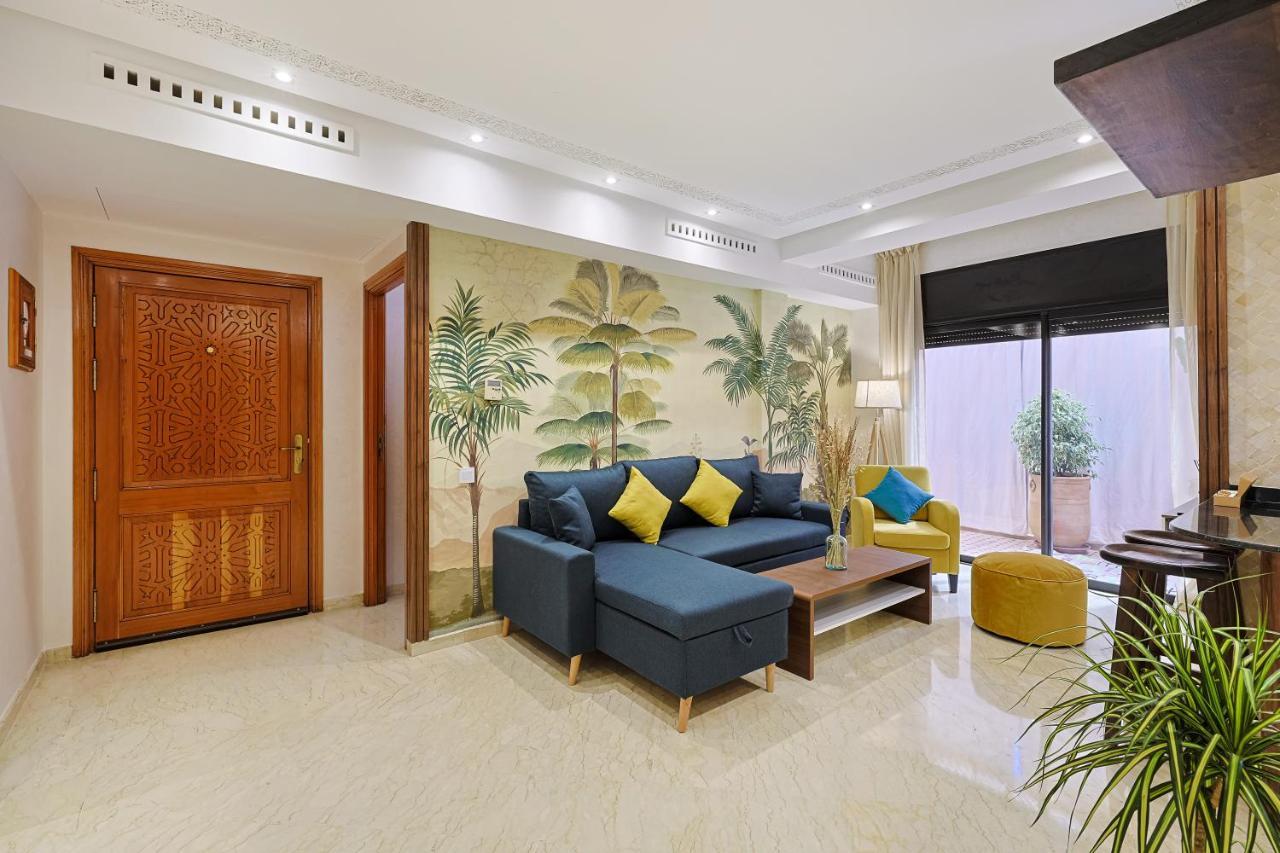 Oasis - Appartement Authentique A Gueliz Marrakesh Ngoại thất bức ảnh