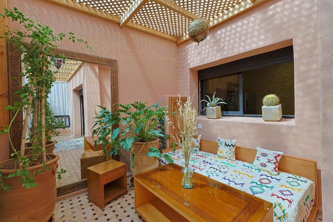 Oasis - Appartement Authentique A Gueliz Marrakesh Ngoại thất bức ảnh