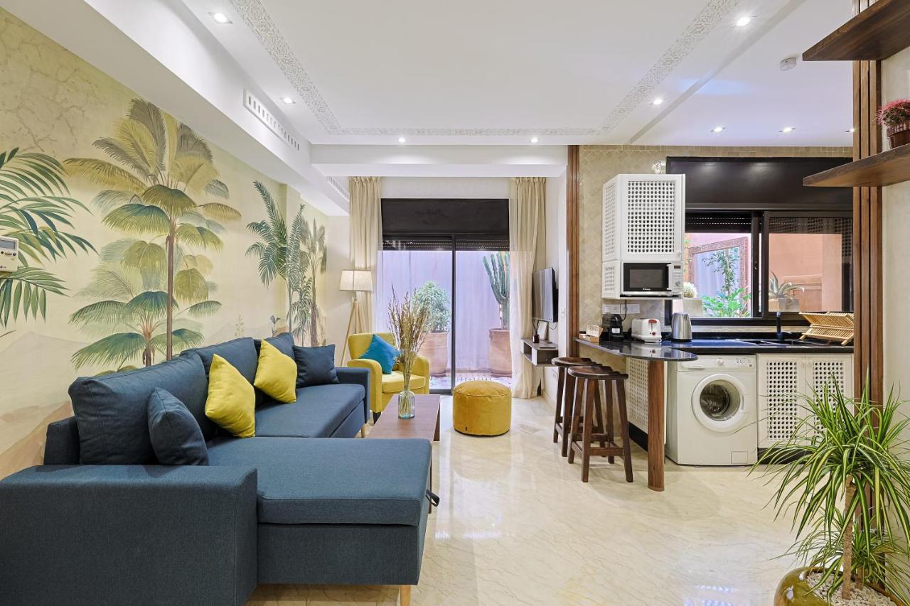 Oasis - Appartement Authentique A Gueliz Marrakesh Ngoại thất bức ảnh