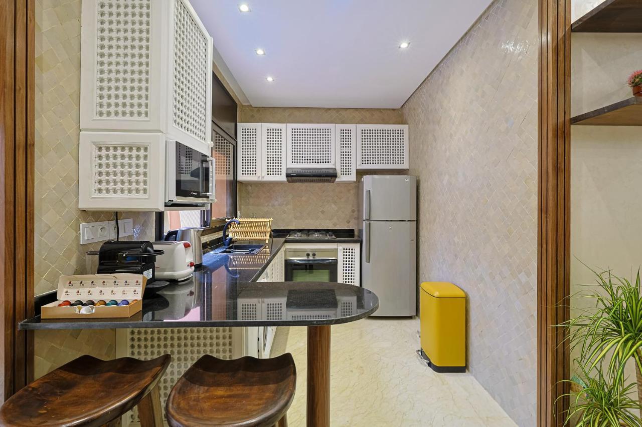 Oasis - Appartement Authentique A Gueliz Marrakesh Ngoại thất bức ảnh