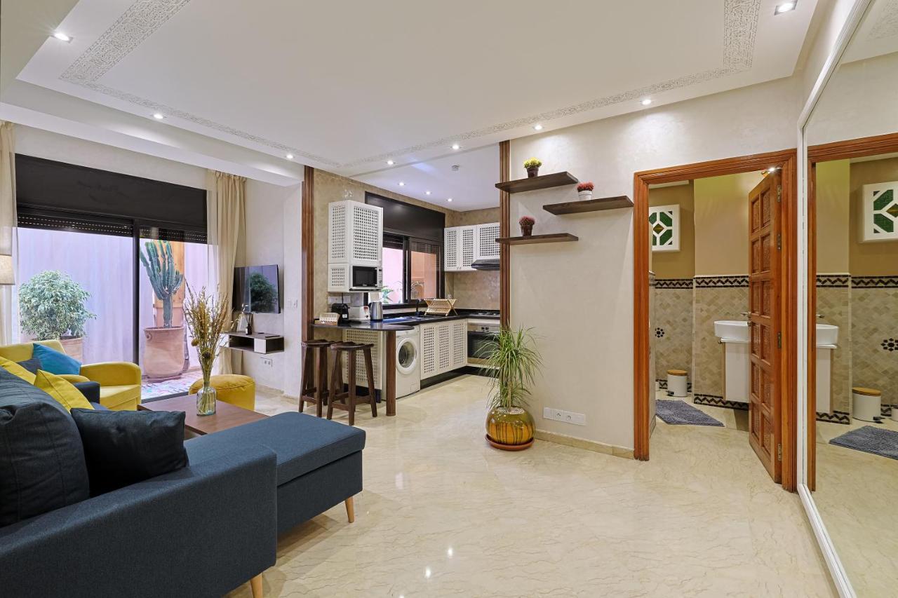 Oasis - Appartement Authentique A Gueliz Marrakesh Ngoại thất bức ảnh